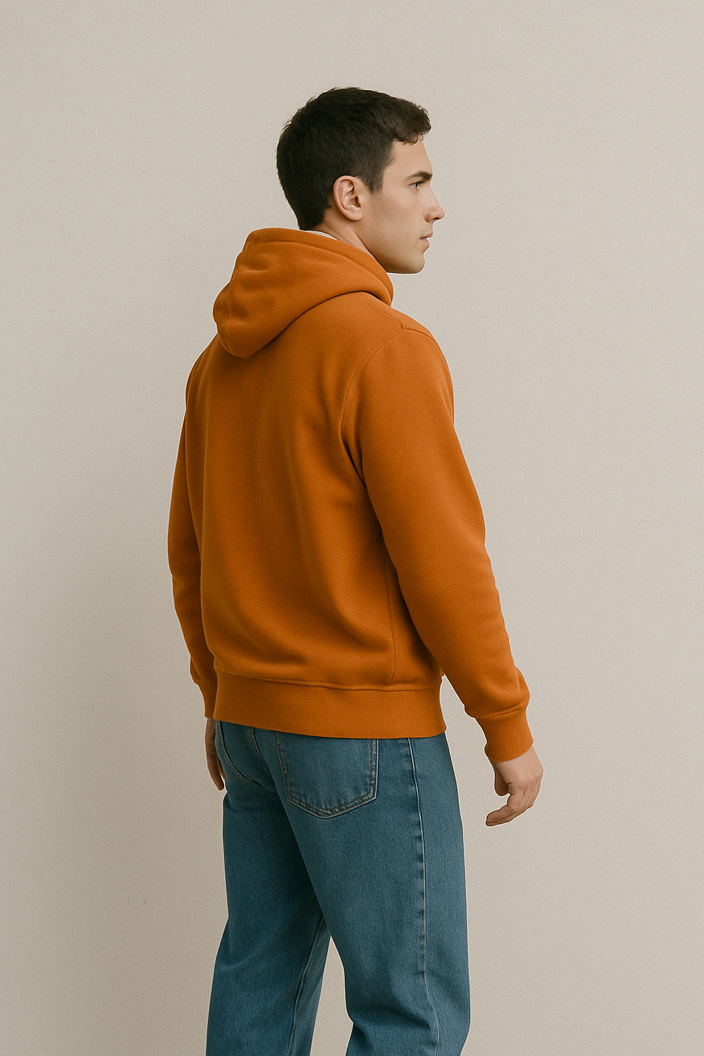 Koningsdag Hoodie Heren (Oranje)