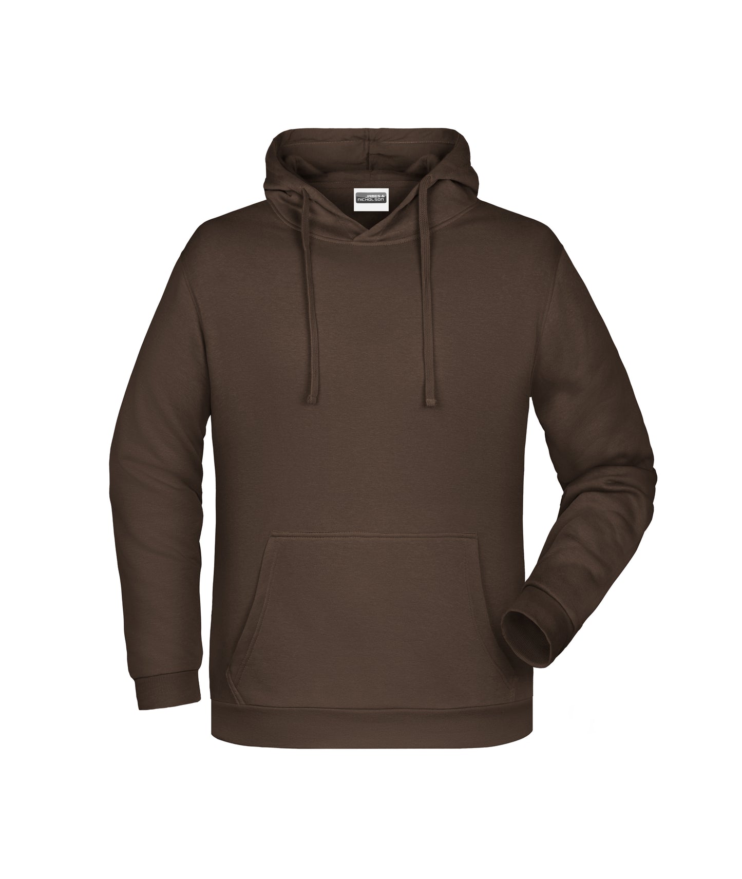 Men's Hooded Sweatshirt (Brown)
