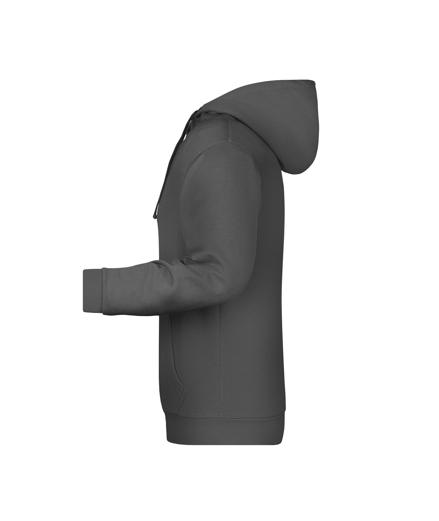 Sweatshirt met capuchon voor heren (grafiet)
