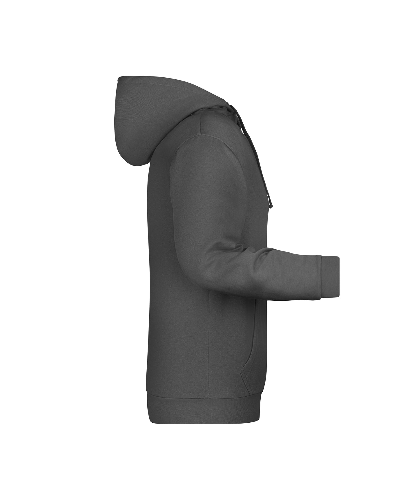 Sweatshirt met capuchon voor heren (grafiet)