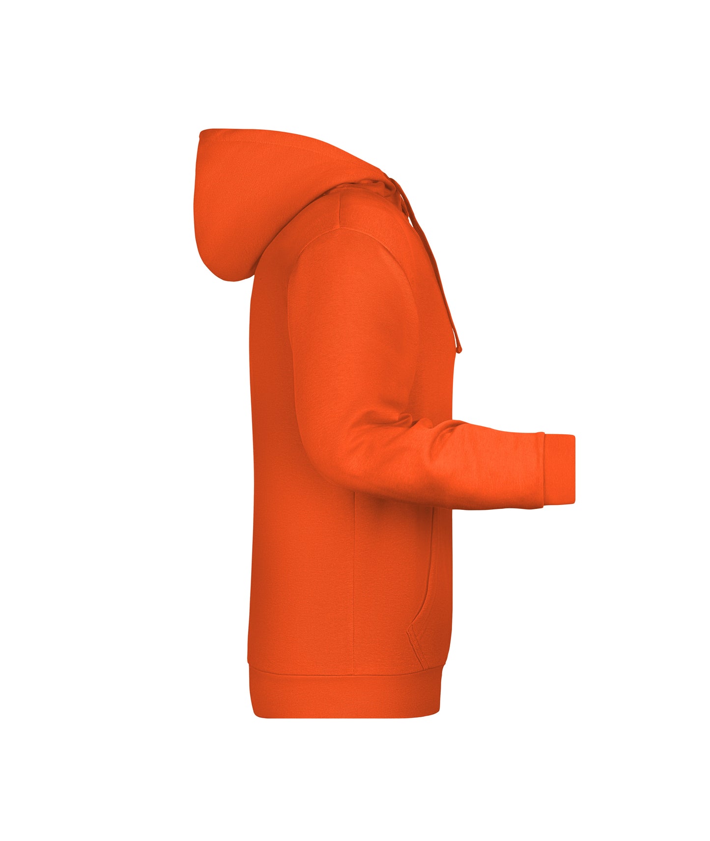 Men's Hooded Sweatshirt (Orange)
