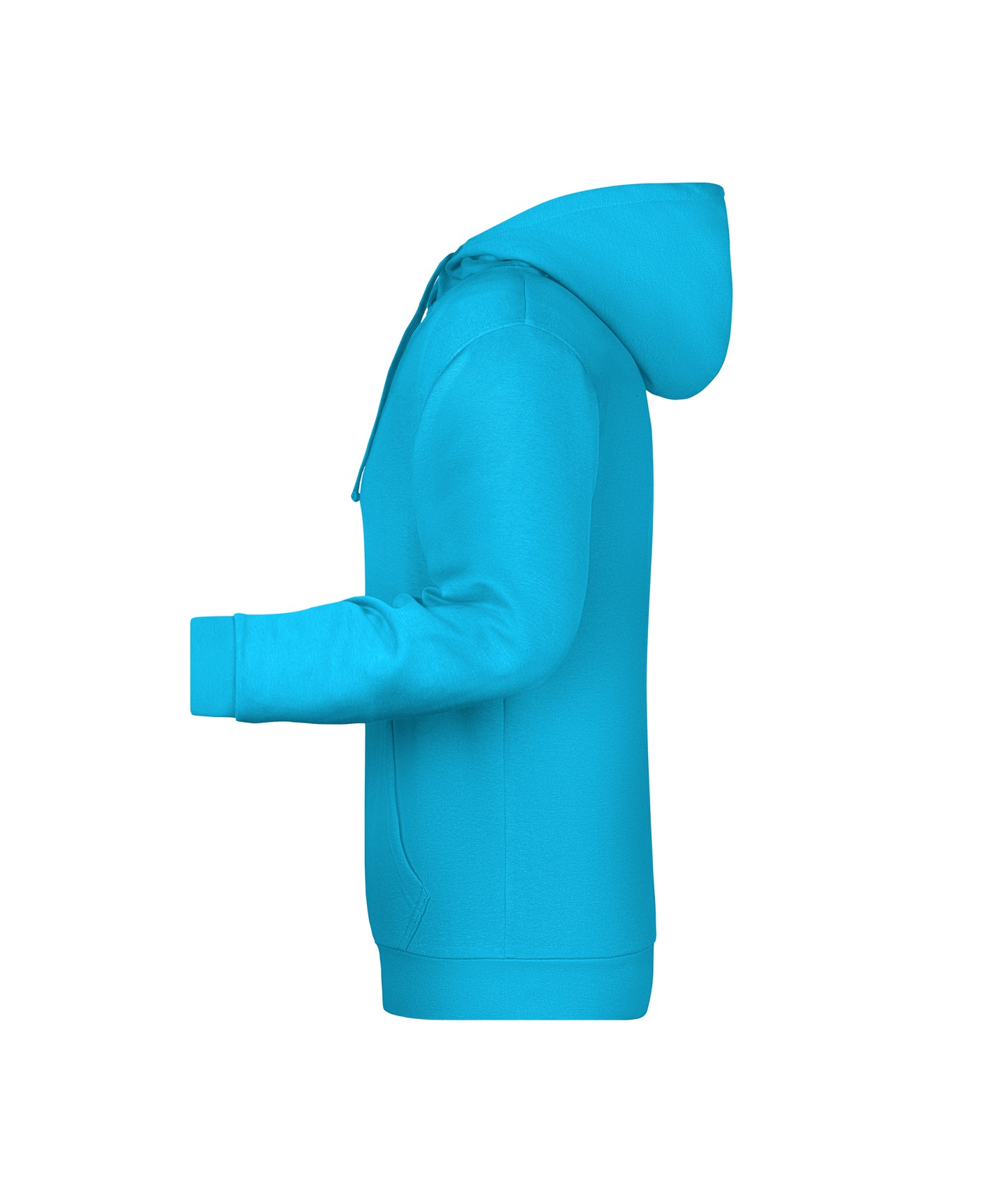 Men's Hooded Sweatshirt (Turquoise)