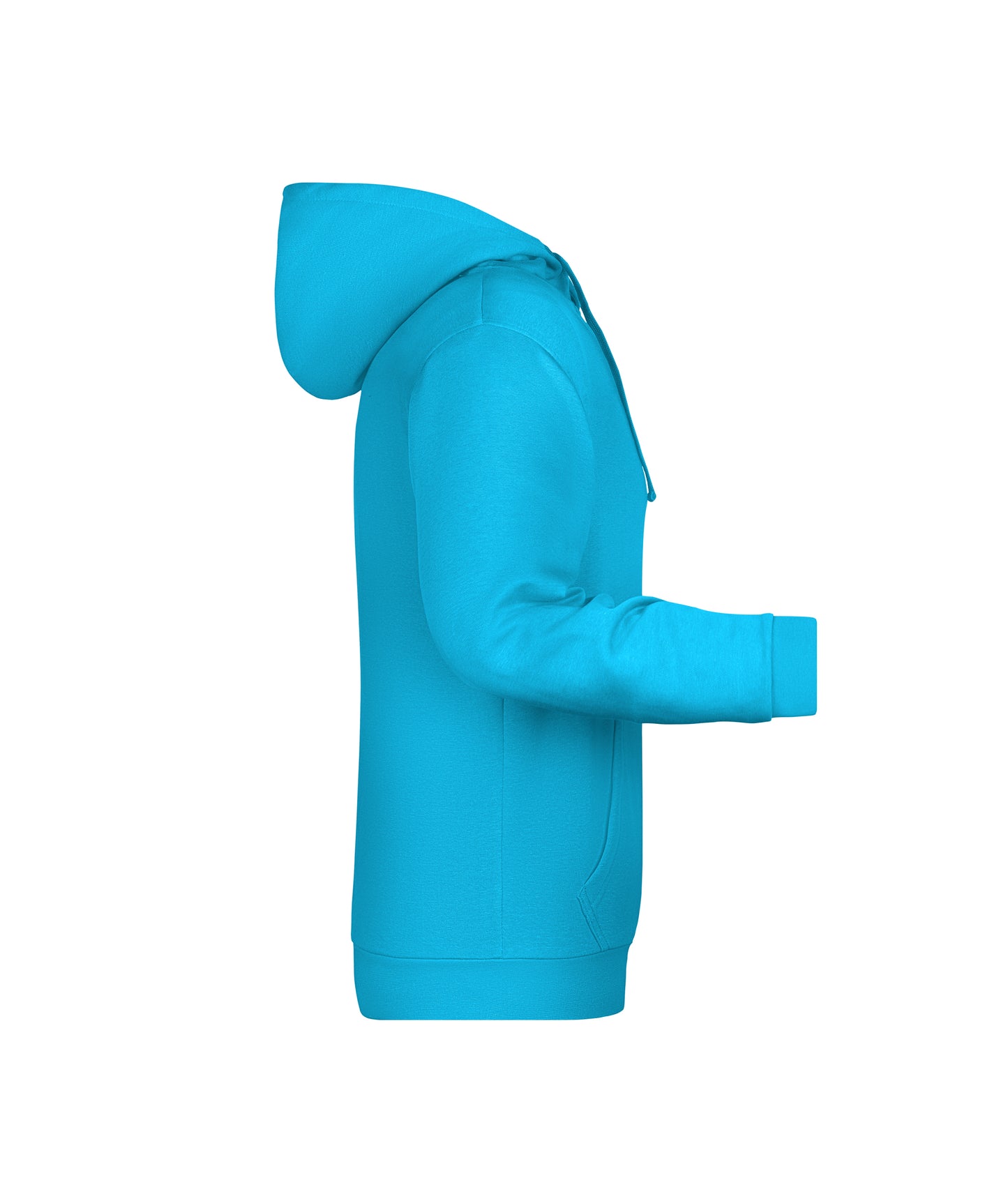 Men's Hooded Sweatshirt (Turquoise)