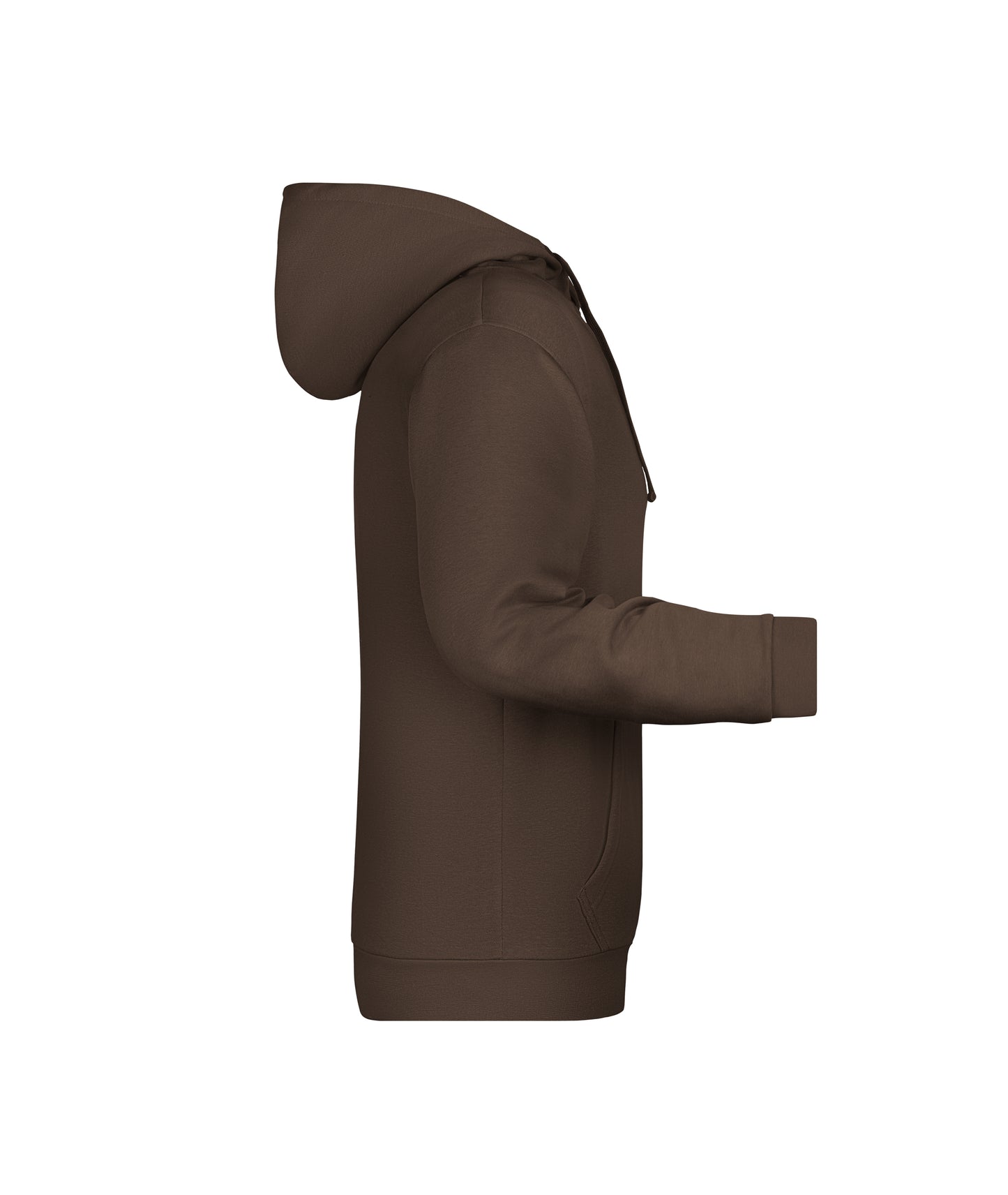 Men's Hooded Sweatshirt (Brown)