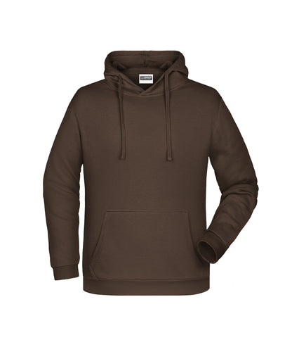 Men's Hooded Sweatshirt (Brown)