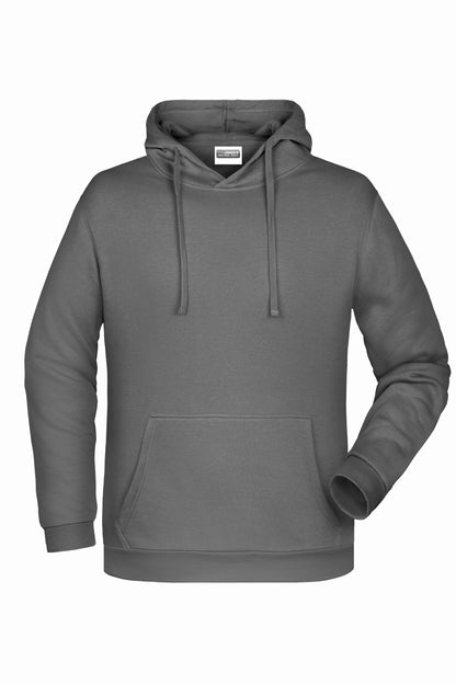 Men's Hooded Sweatshirt (Dark-Grey)
