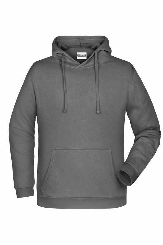 Men's Hooded Sweatshirt (Dark-Grey)