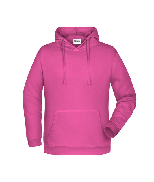 Sweatshirt met capuchon voor heren (roze)