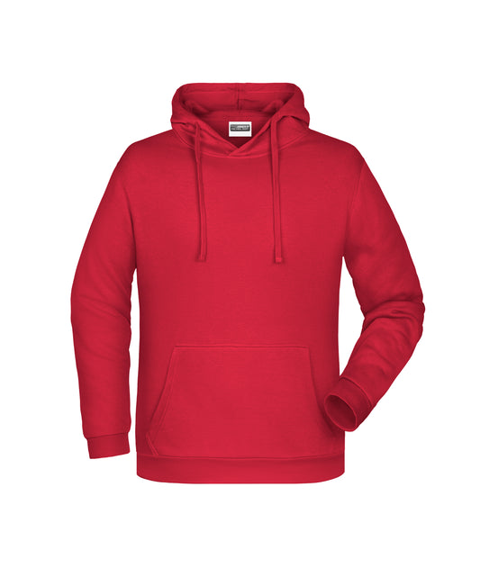 Herenhoodie (rood)